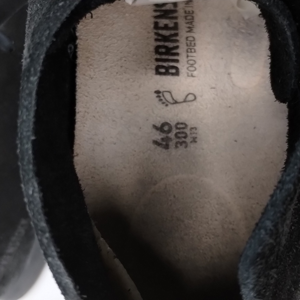 Birkenstock Dundee Chukka black suede men's size 13 or 13.5 EU 46 - Picture 6 of 10